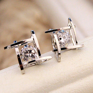 Elegant and Charming Rhinestone Crystals Earrings for Women